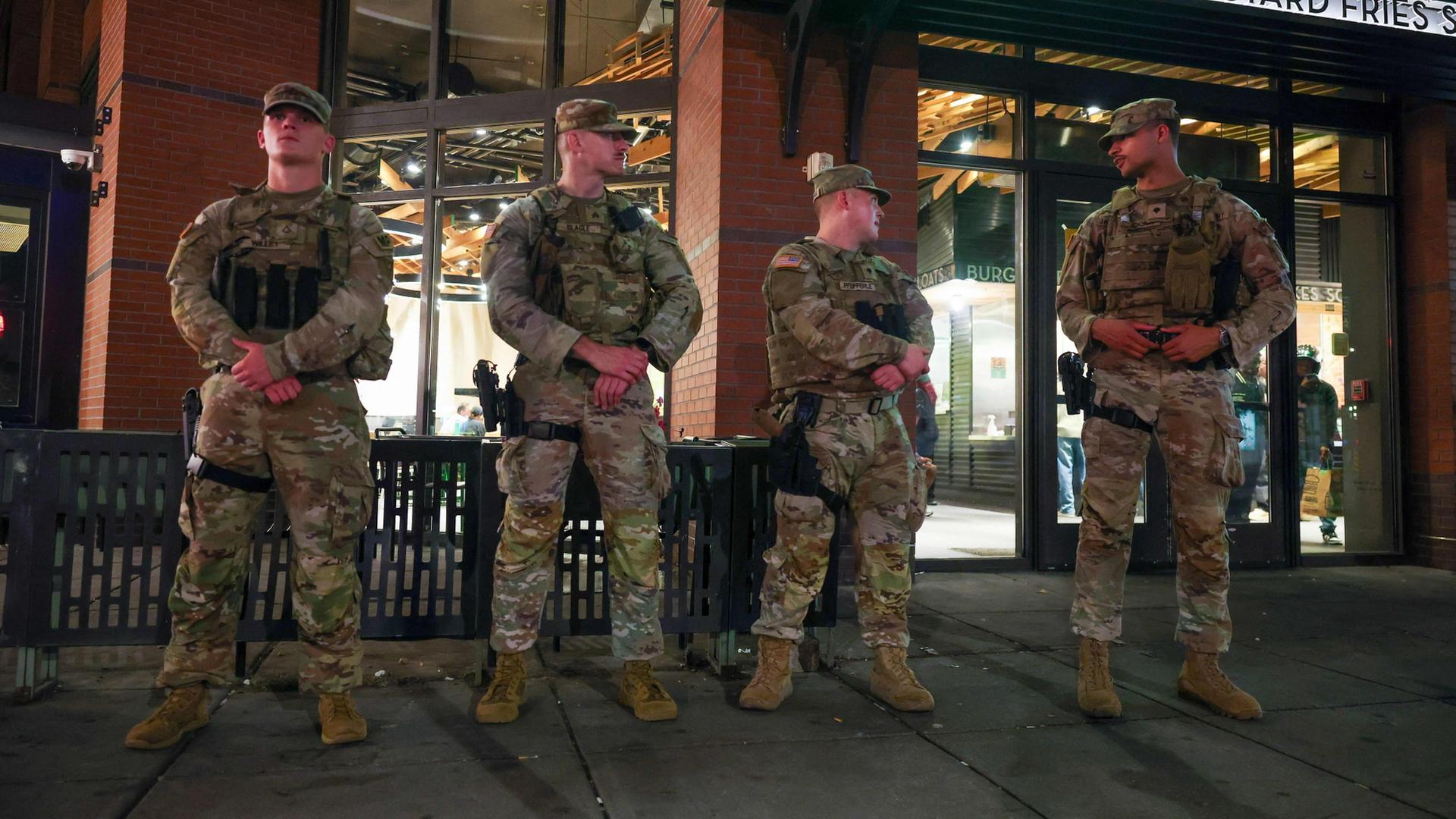 Nationalgarde in Washington D.C. | Getty Images via AFP