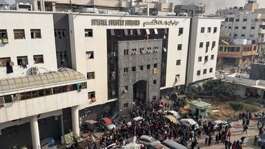 Das Al-Schifa-Krankenhaus in Gaza-Stadt