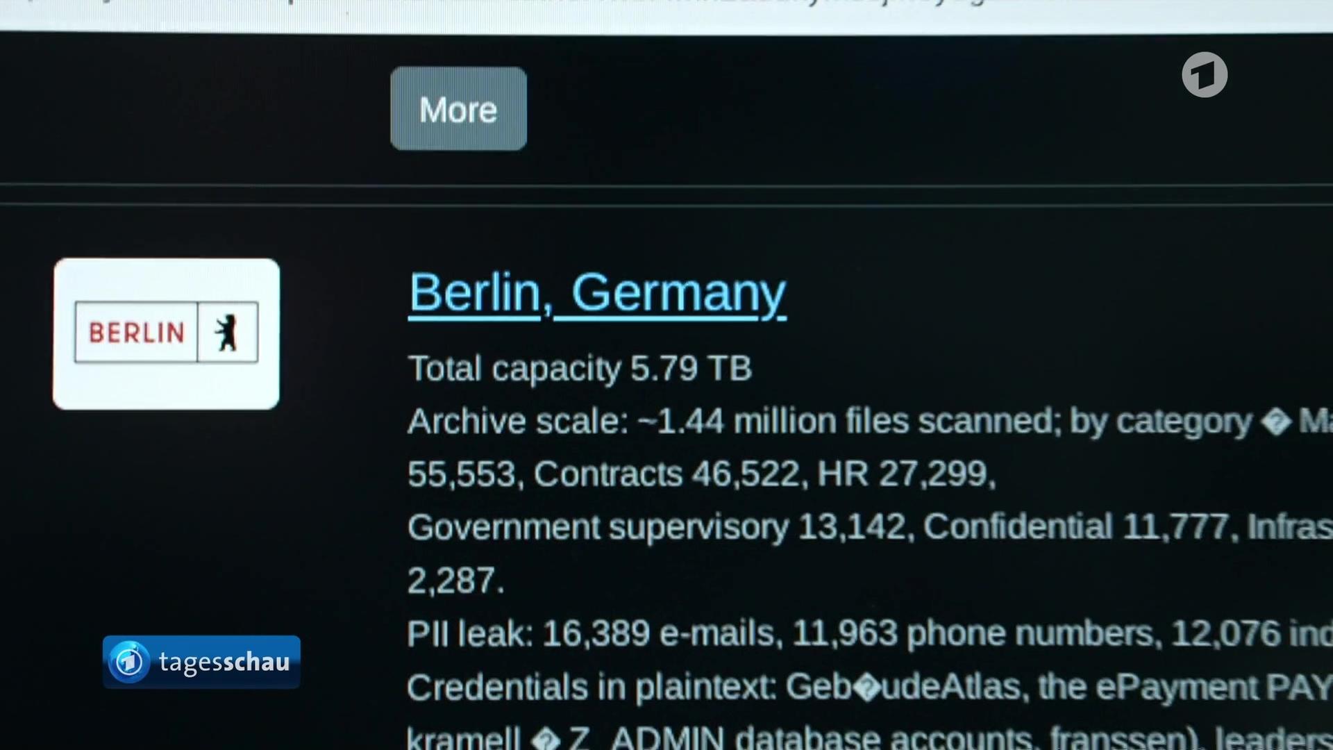 Cyberangriff auf Berliner Verwaltung: Hacker veröffentlichen Daten im Darknet