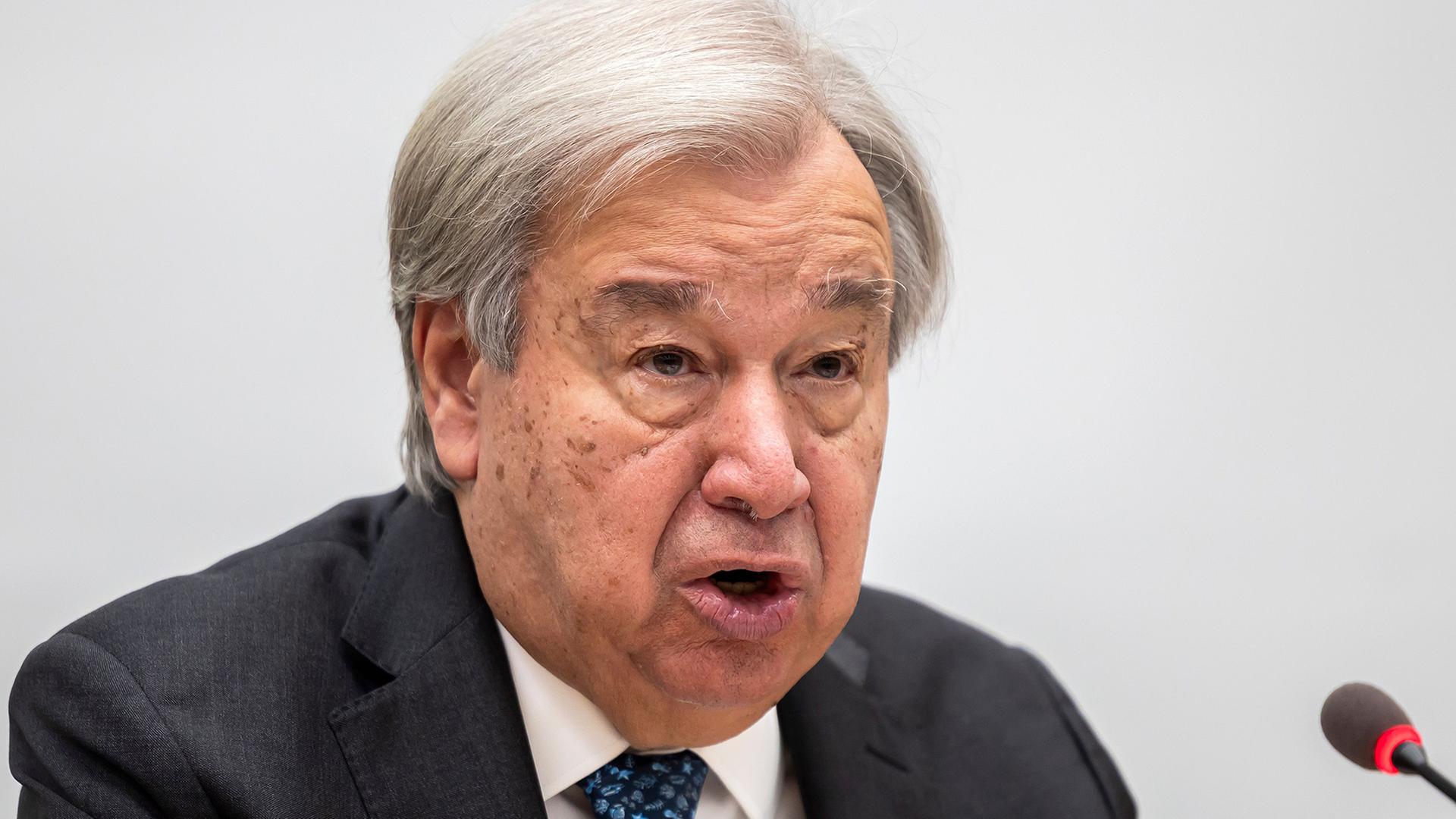 UN-Chef Guterres warnt vor Angriffen auf Irans zivile Infrastruktur UN-Chef Guterres warnt vor Angriffen auf Irans zivile Infrastruktur