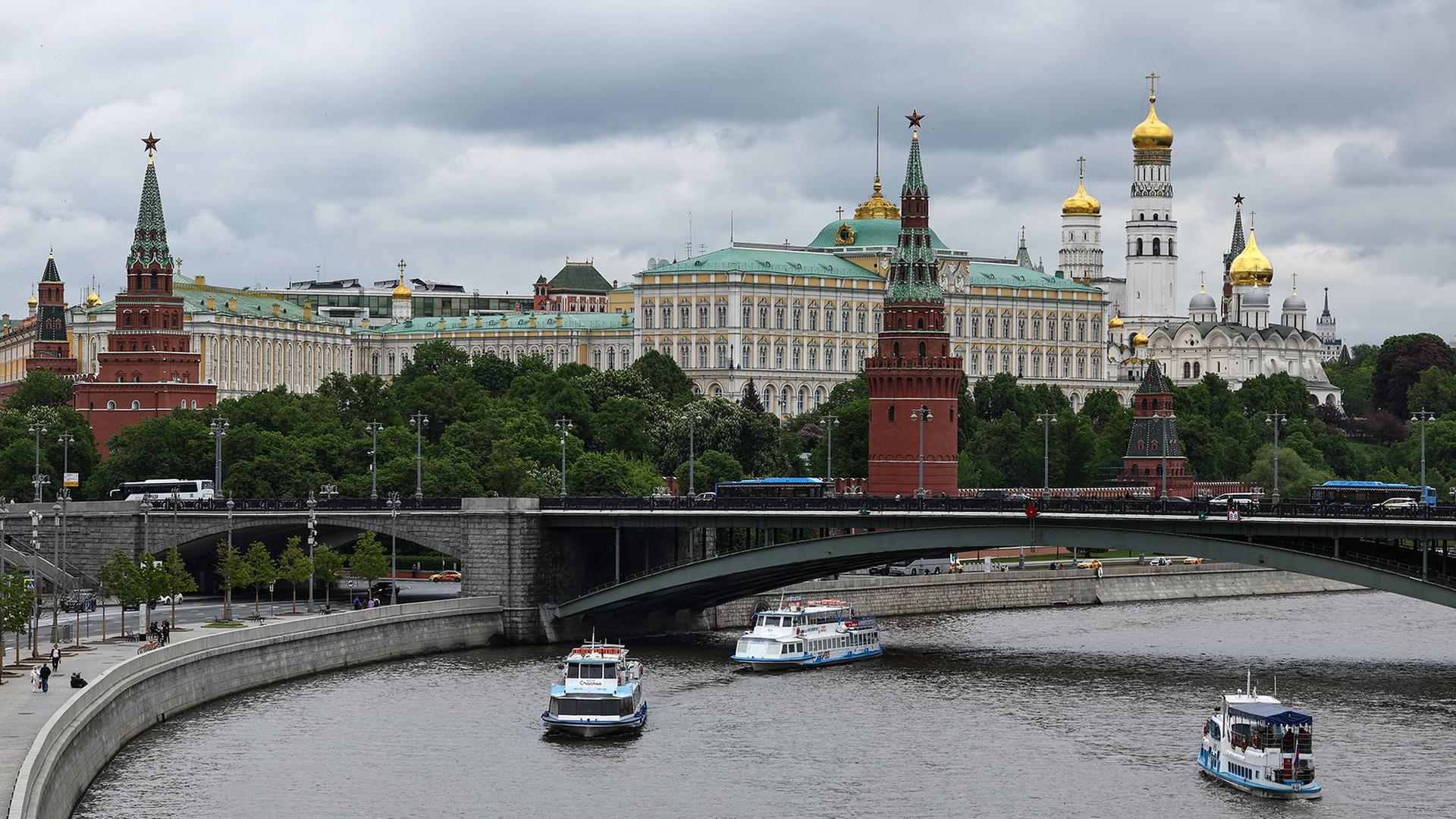 Blick auf den Kreml in Moskau. | REUTERS
