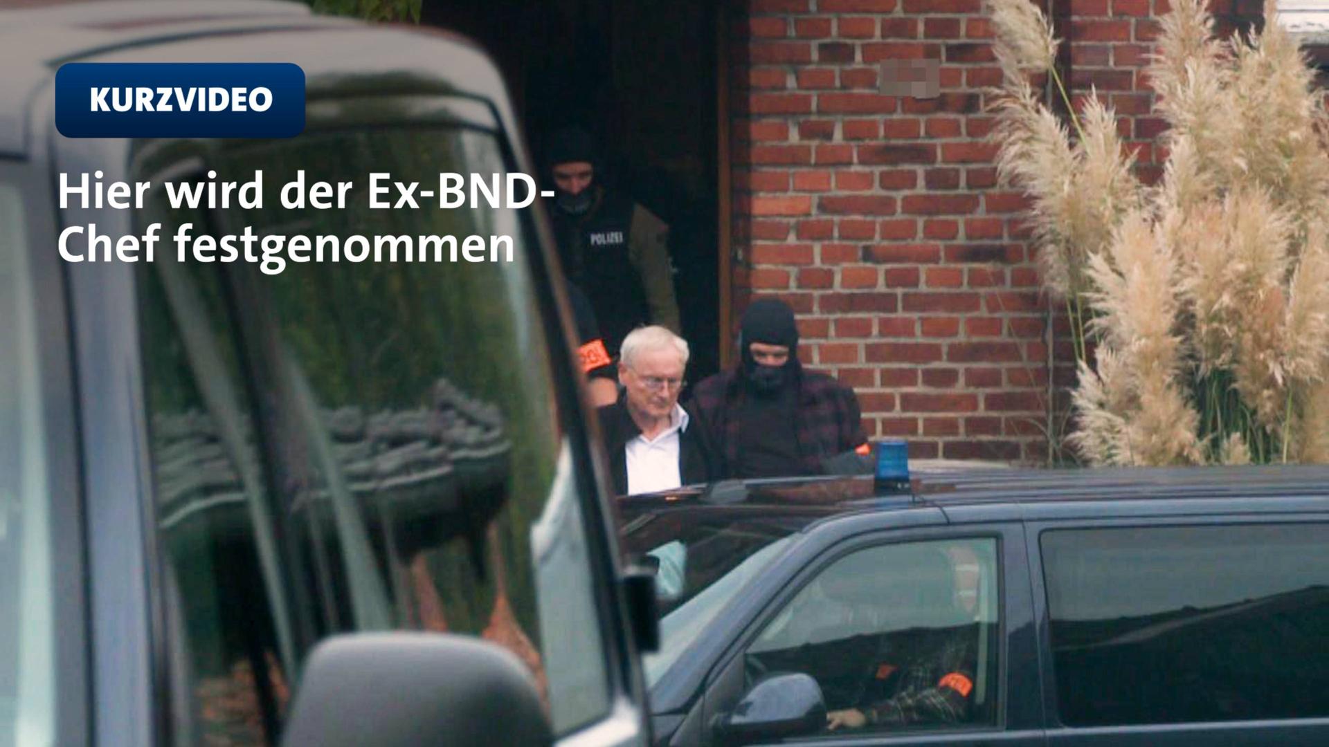 Ex-BND-Chef auf altem Familienanwesen festgenommen