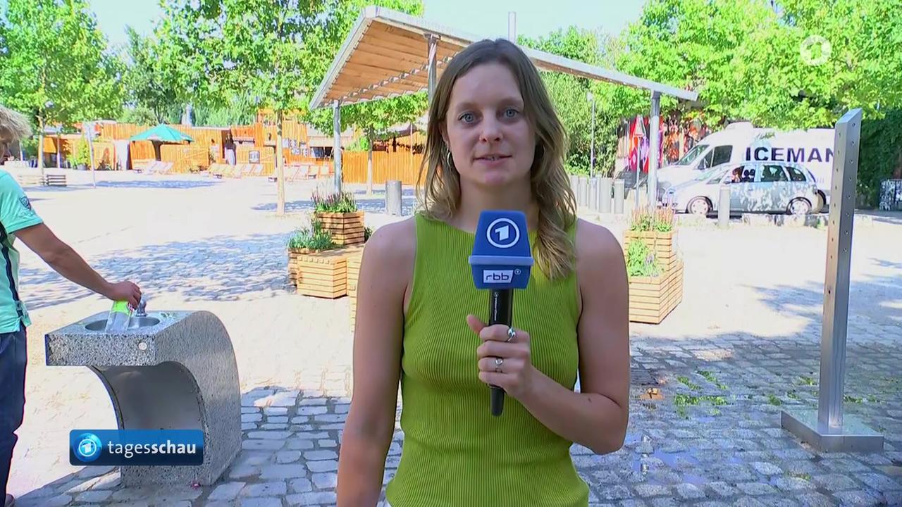 N. Bula, MDR,/J. Sagmeister, RBB/C. Kleinert, HR, zu den Folgen der extremen Hitze