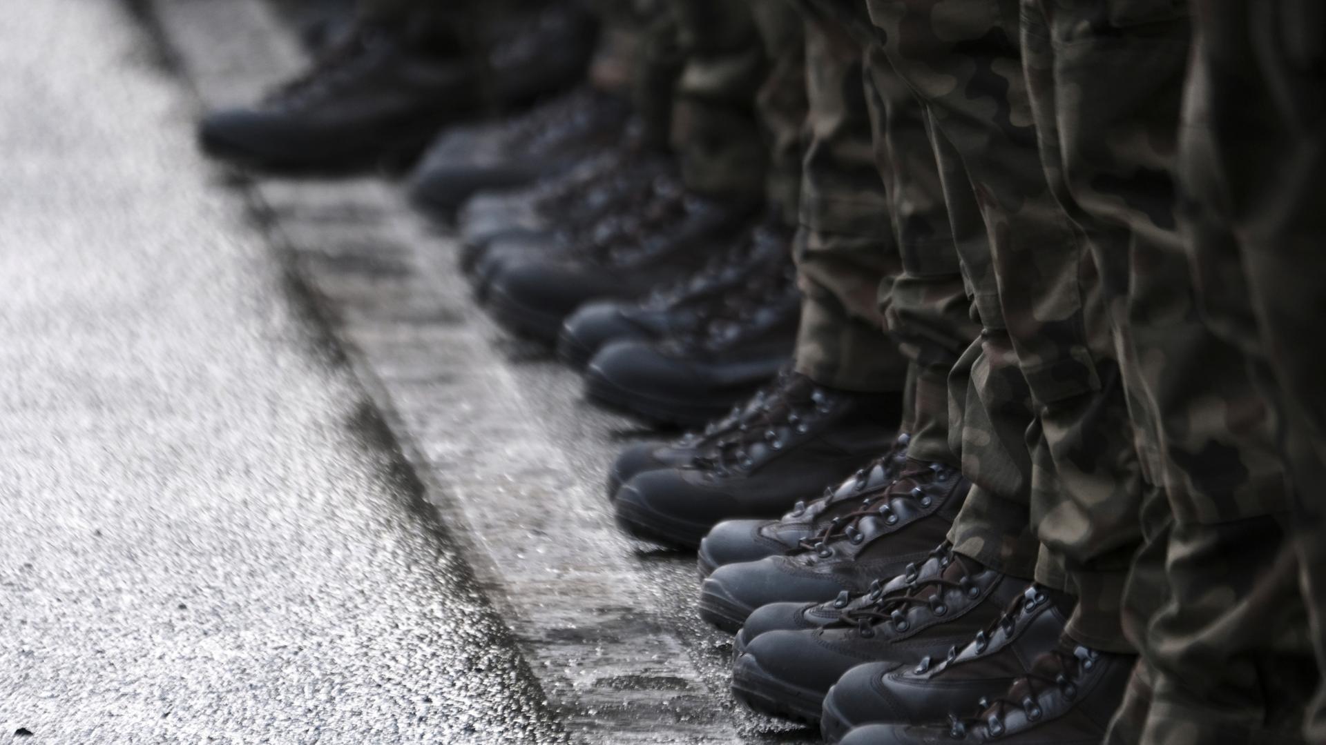 Stiefel polnischer Soldaten (Archivbild) | EPA