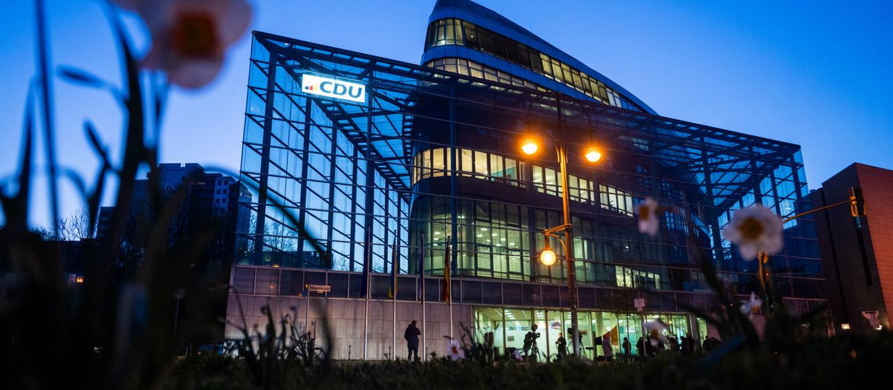 Die CDU-Zentrale im Konrad-Adenauer-Haus in Berlin