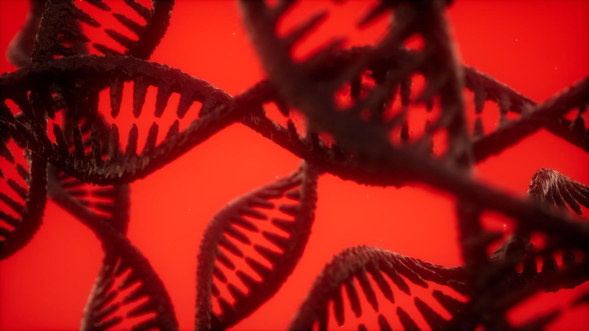 Struktur einer DNA-Doppelhelix-Animation. | picture alliance / Zoonar