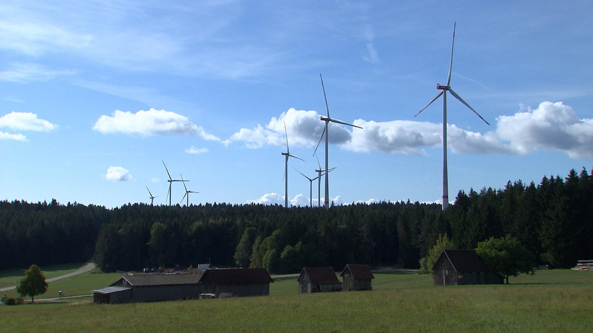 Windräder in Seewald im Kreis Freudenstadt im Schwarzwald | SWR