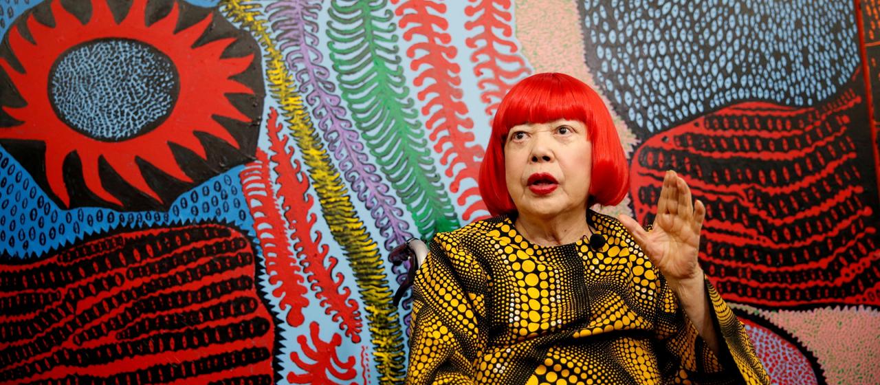 Künstlerin Yayoi Kusama