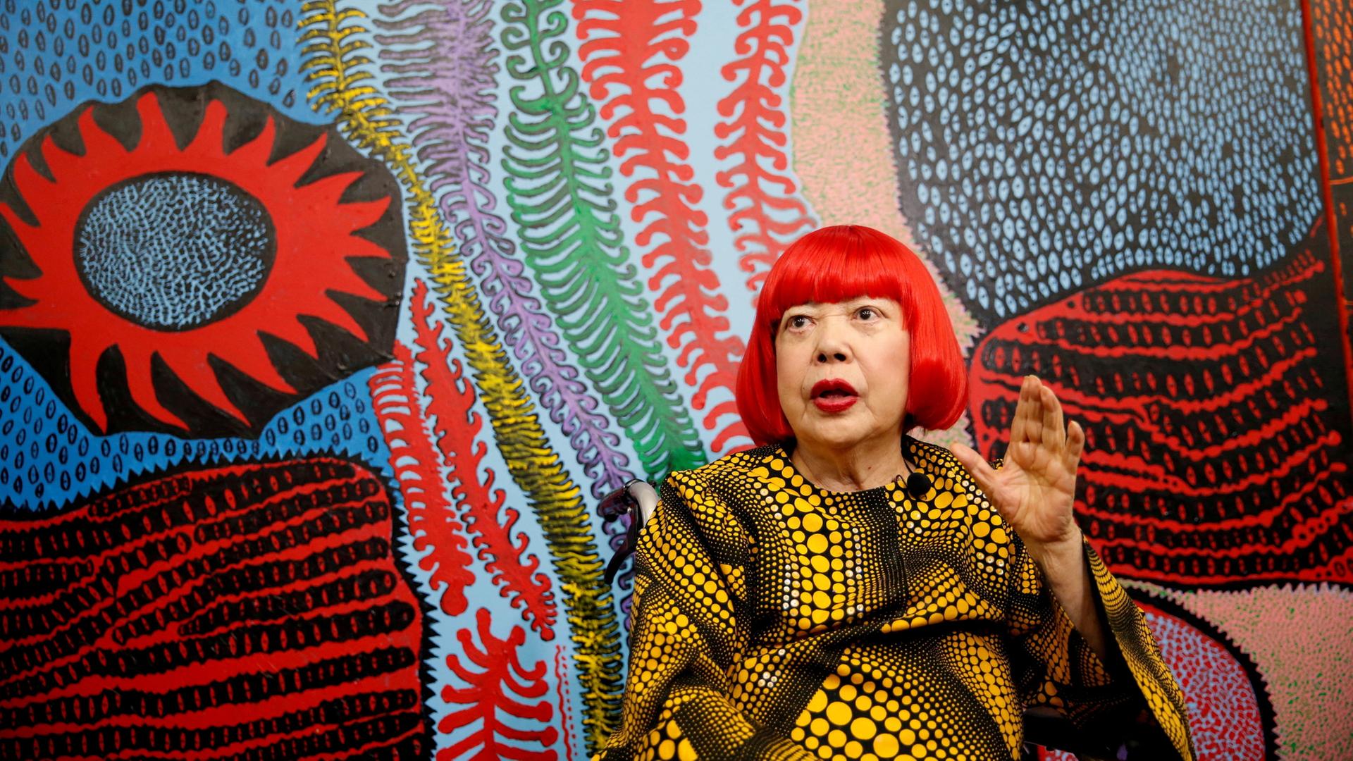 Künstlerin Yayoi Kusama  | REUTERS