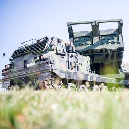 Der Mehrfachraketenwerfer Mars 2.