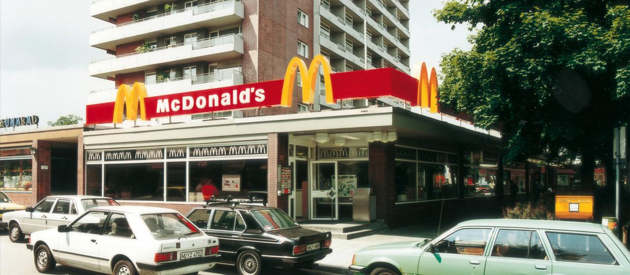 München-Obergiesing: Erstes McDonald's-Restaurant in Deutschland im Jahr 1971