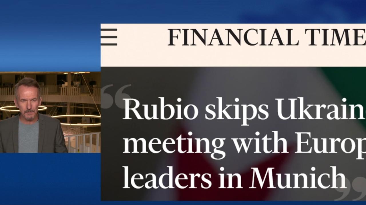 Rubio Cancels Ukraine Meeting in Munich – ARD News Video