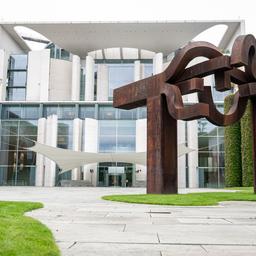 Blick auf das Bundeskanzleramt.