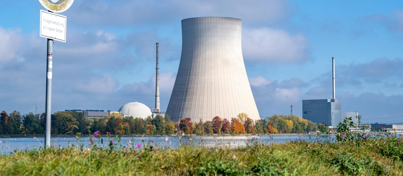Der Reaktor von Isar 2 bei Landshut. 