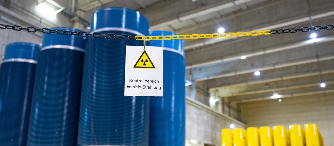 Zwischenlager für Atommüll in Ahaus.