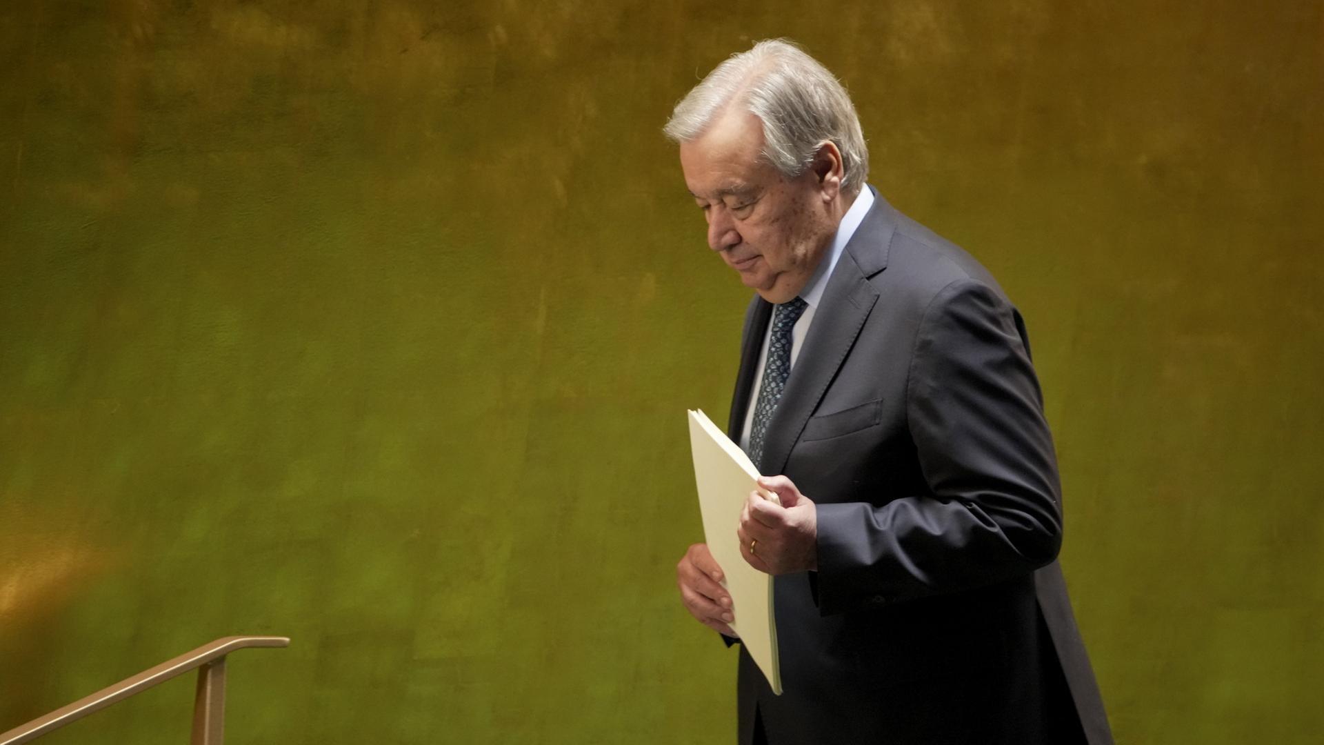 Antonio Guterres | AP