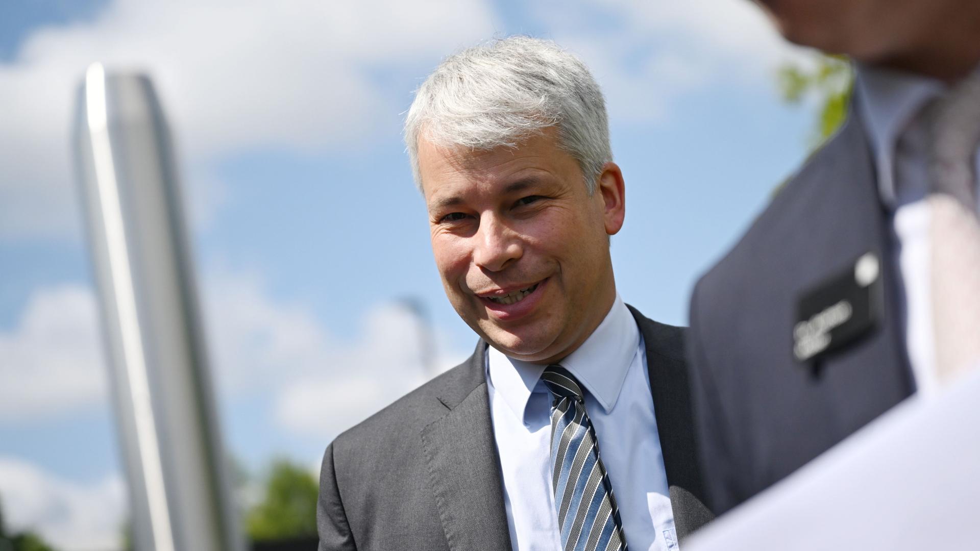 Steffen Bilger (CDU), bisheriger Parlamentarischer Geschäftsführer der Unionsfraktion und designierter Verkehrsminister. | Marijan Murat/dpa