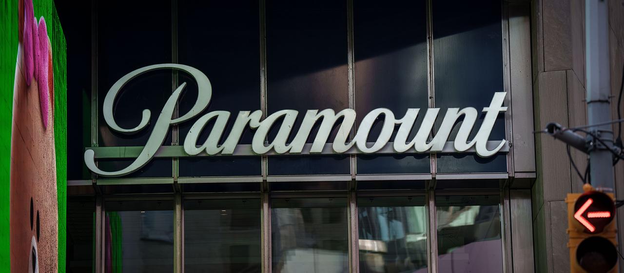 Das Logo von Paramount.