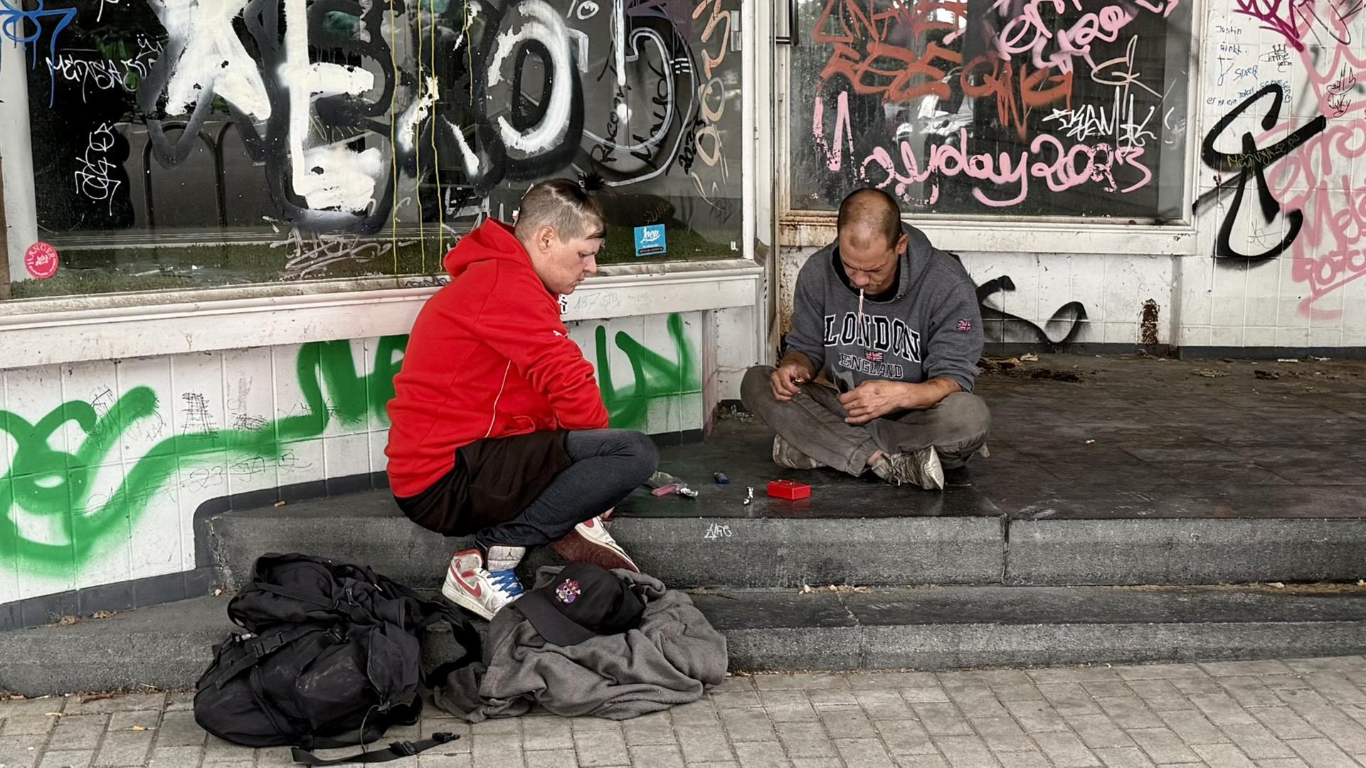 Crack, Elend und die Drogenszene
