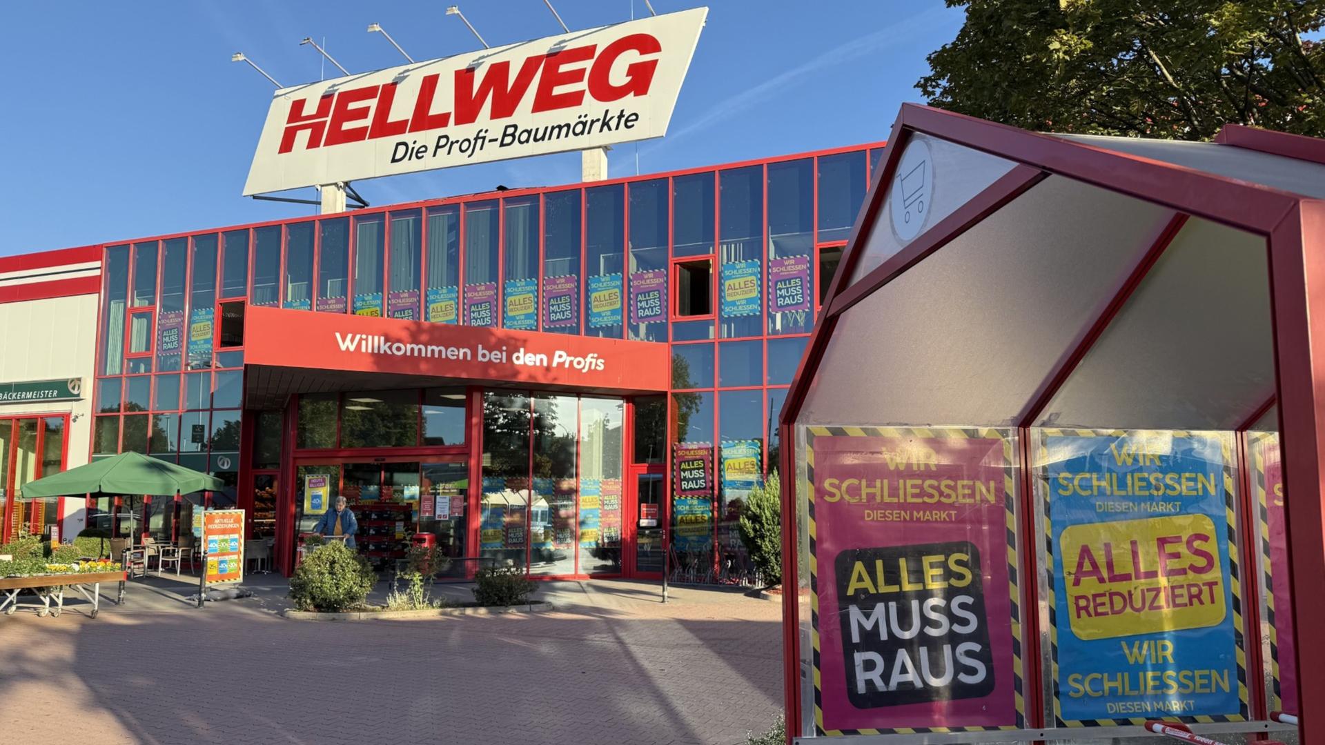 Wer übernimmt die Hellweg-Baumärkte?