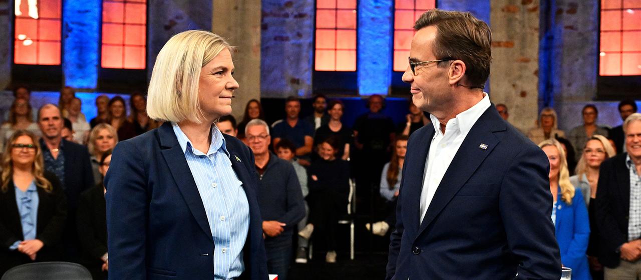 Magdalena Andersson und Ulf Kristersson