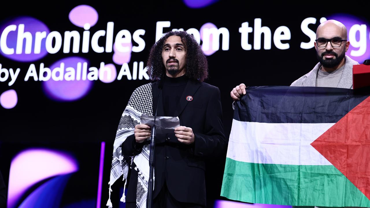 Empörung nach Hass-Rede gegen Israel bei der Berlinale