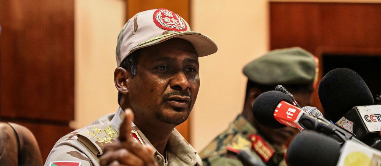 Mohamed Hamdan Dagalo (Archivbild:01.05.2019)