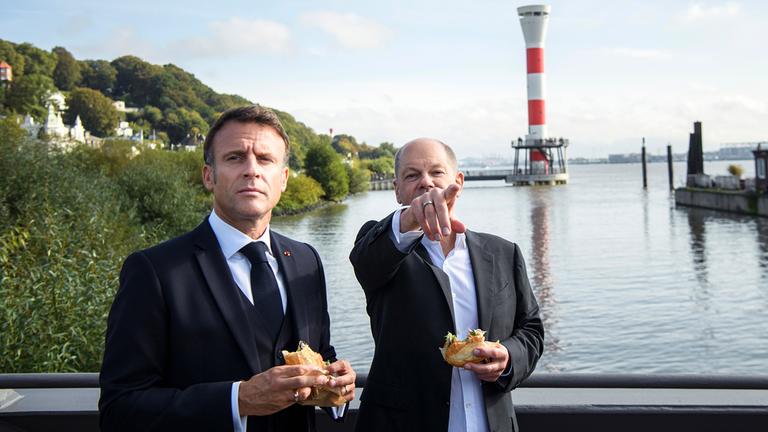 Emmanuel Macron und Olaf Scholz