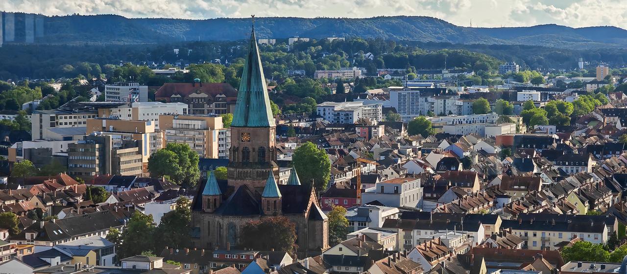 Blick über Kaiserslautern