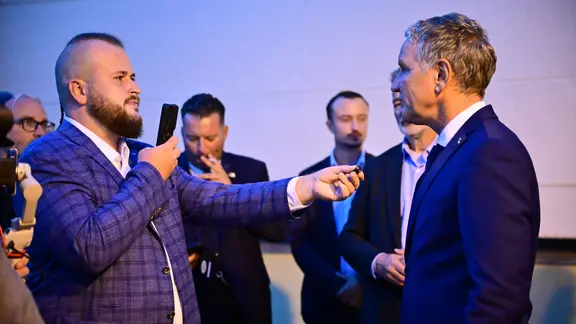 Matthäus Westfal und Björn Höcke
