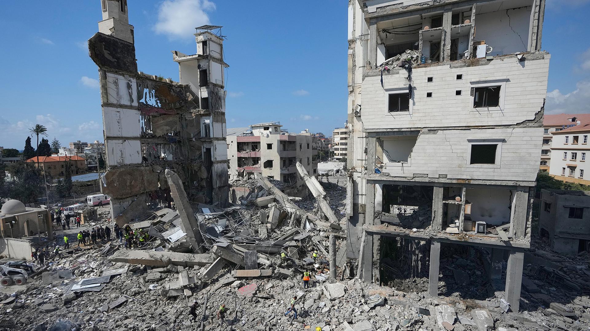 Israel weitet Angriffe auf Hisbollah-Ziele im Libanon aus