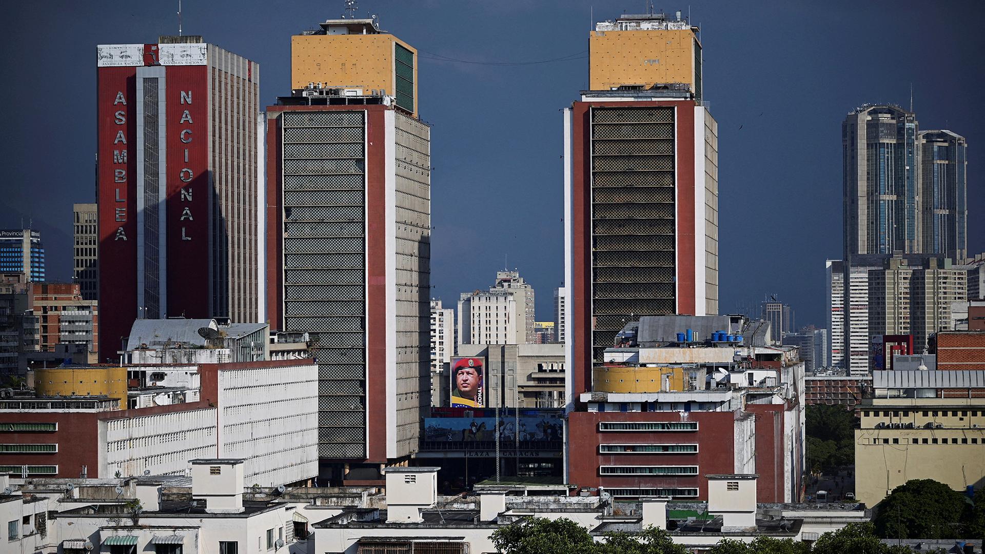 Blick auf Hochhäuser der Innenstadt von Caracas, Venezuela. | REUTERS