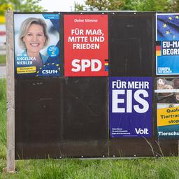 Europawahl-Plakate in Bayern