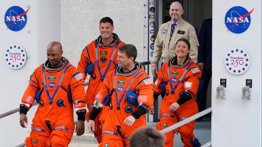 Das Fiebern auf die Mission Richtung Mond
