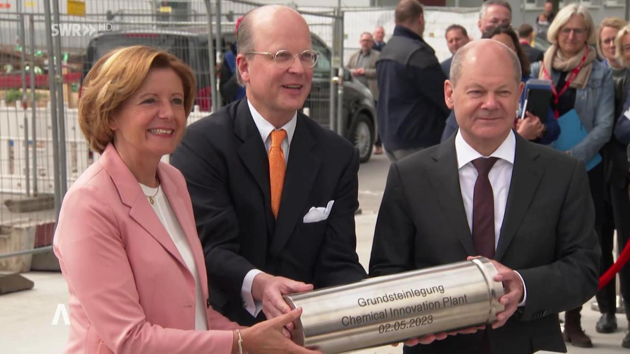 Grundsteinlegung Bei Boehringer Ingelheim Tagesschau de