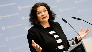 Andrea Nahles, Vorstandsvorsitzende der Bundesagentur für Arbeit