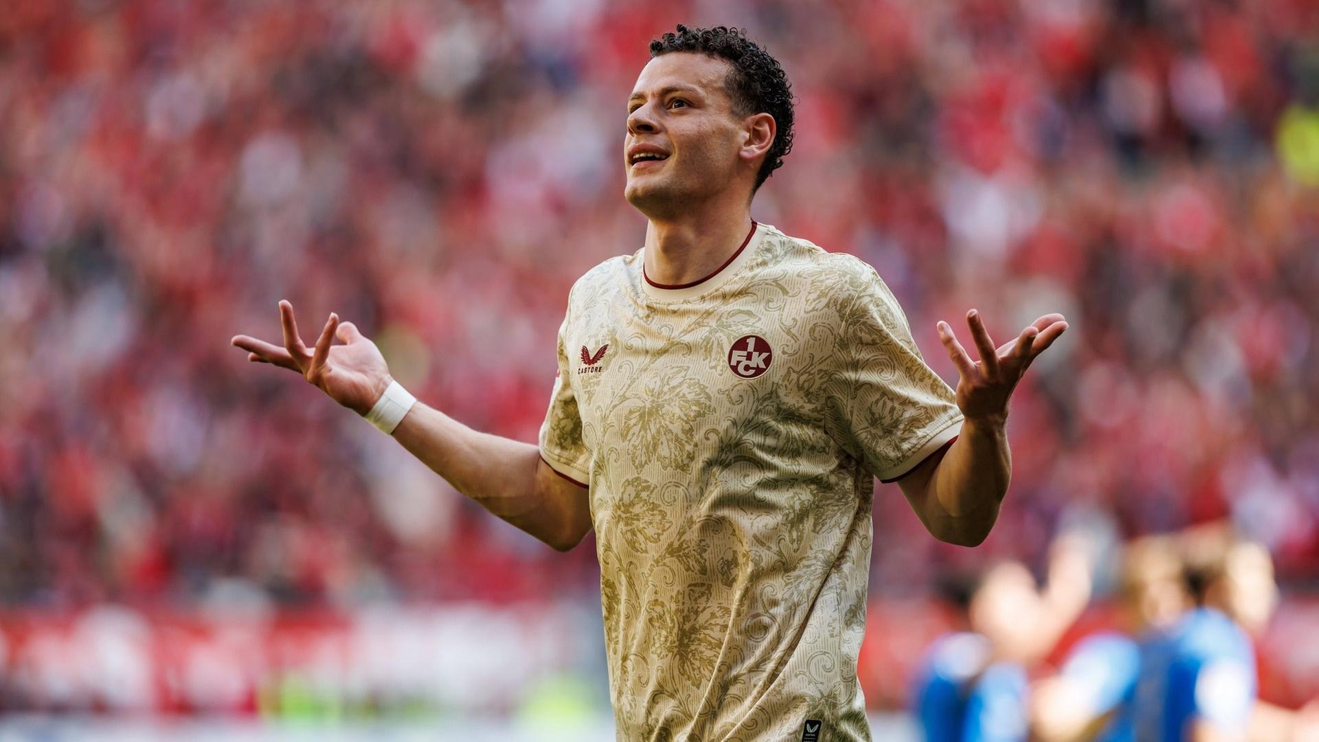 Erencan Yardımcı hat den FCK zum Sieg gegen Eintracht Braunschweig geschossen. | IMAGO, IMAGO / Jan Huebner