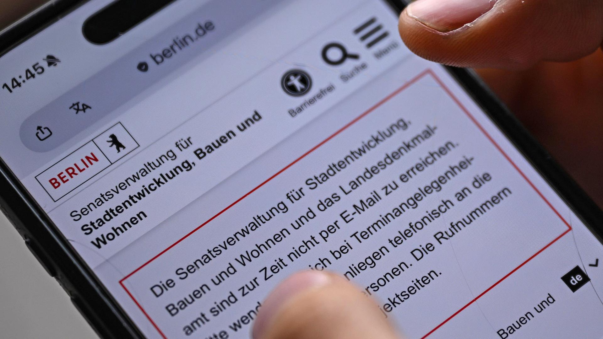 Berliner Senatsverwaltungen sind nach Hackerangriff wieder online