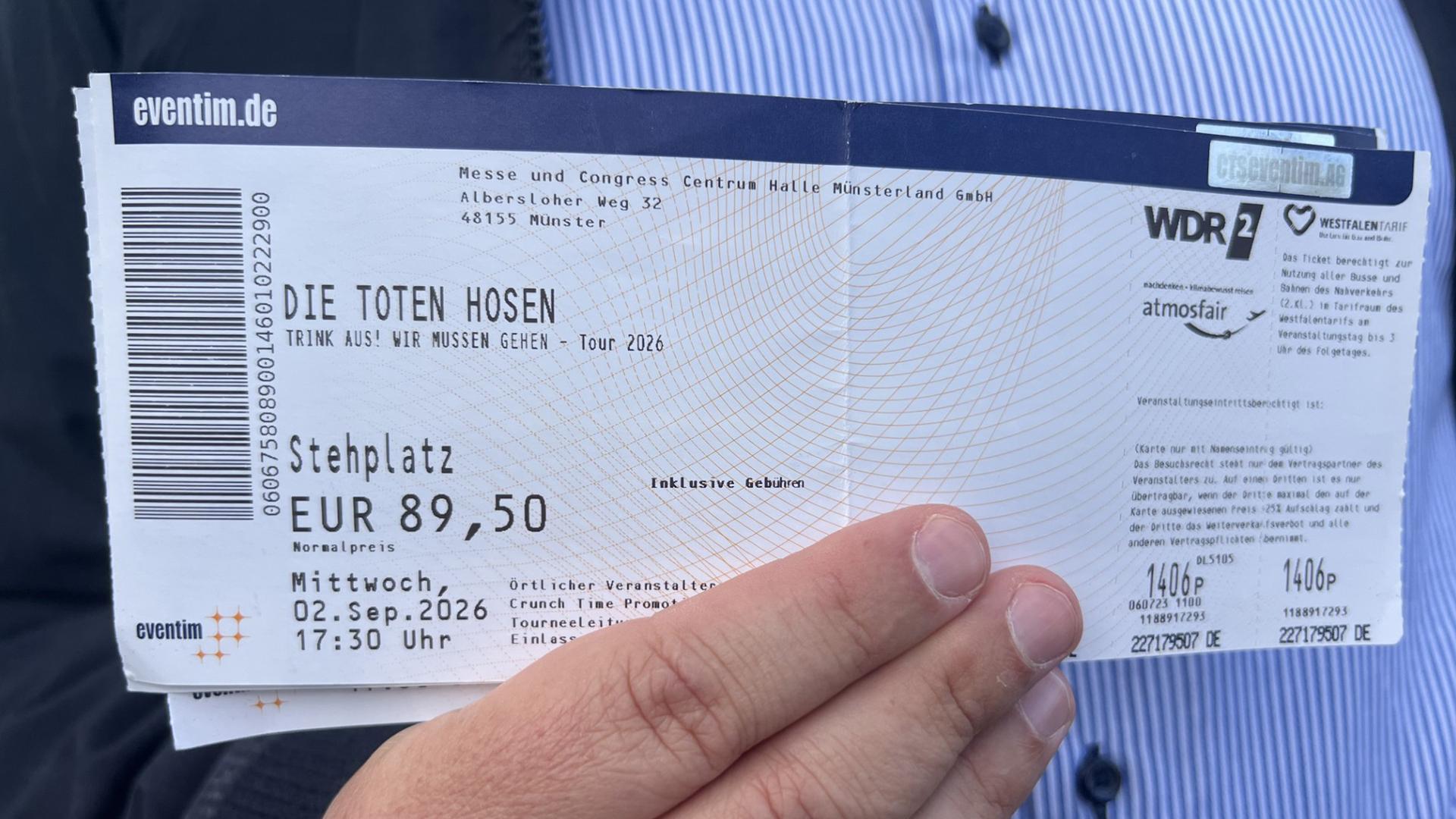 Ticketbetrug bei den Toten Hosen
