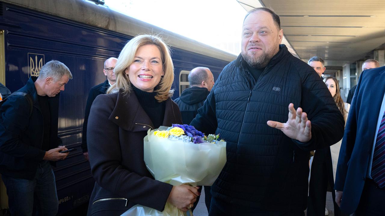 Bundestagspräsidentin Klöckner in Kiew eingetroffen