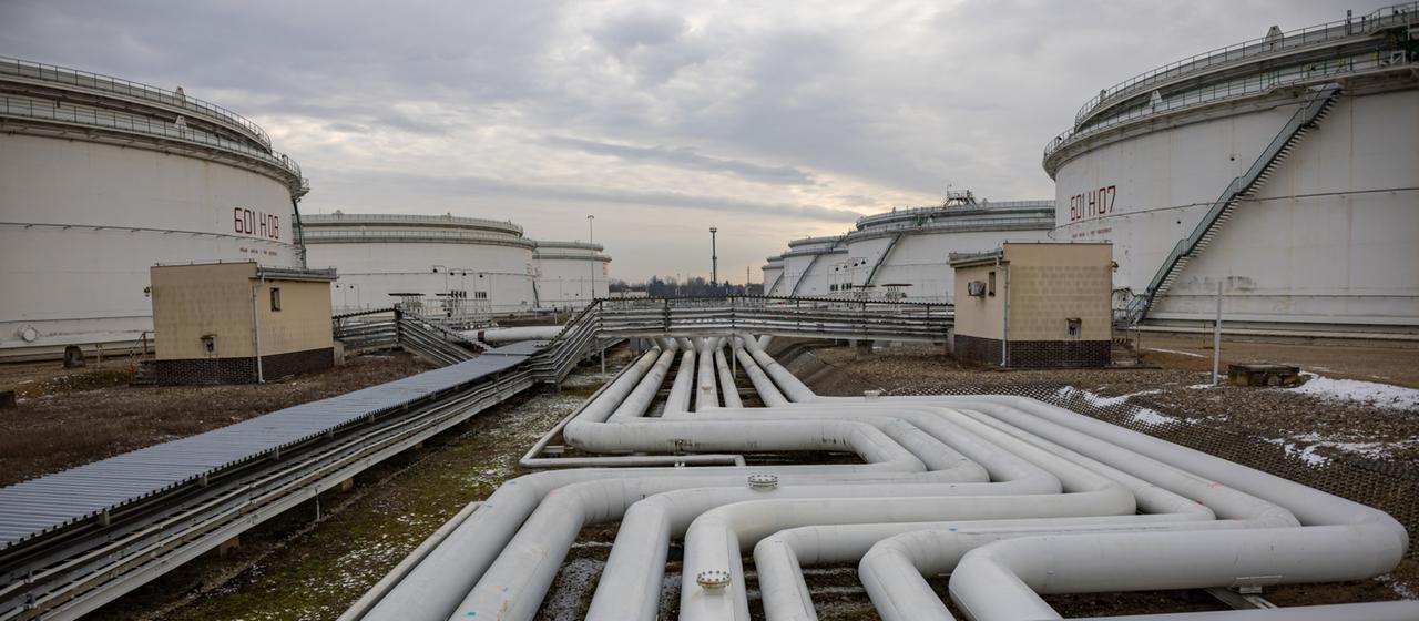 Die Druschba-Pipeline in Tschechien