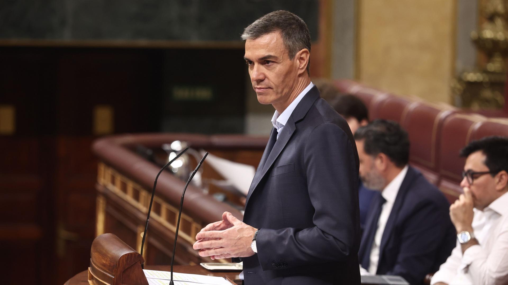 Pedro Sánchez (Archivbild: 24.06.2026) | Eduardo Parra/EUROPA PRESS/dpa