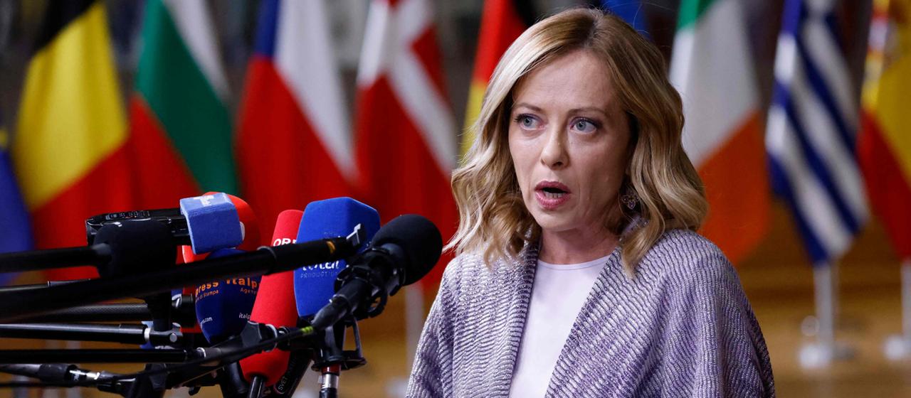 Italiens Regierungschefin Meloni schimpft über EU-Postenvergabe |  tagesschau.de
