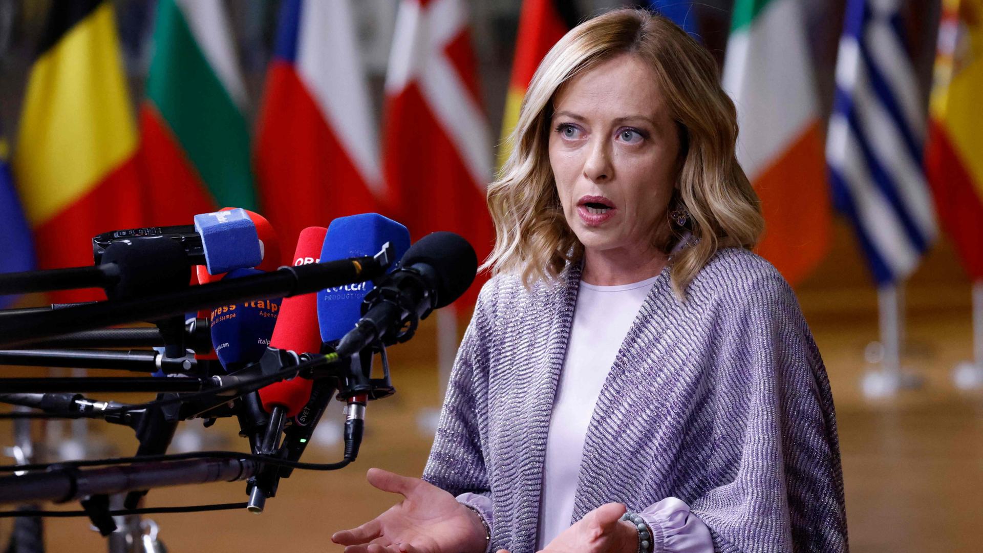 Italiens Regierungschefin Meloni schimpft über EU-Postenvergabe | tagesschau.de