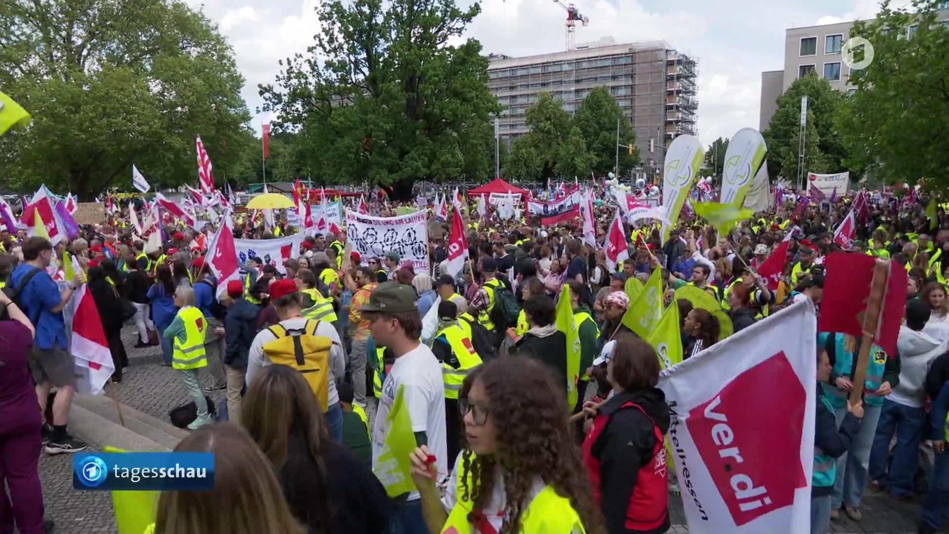 Proteste über die Pläne für eine Gesundheitsreform