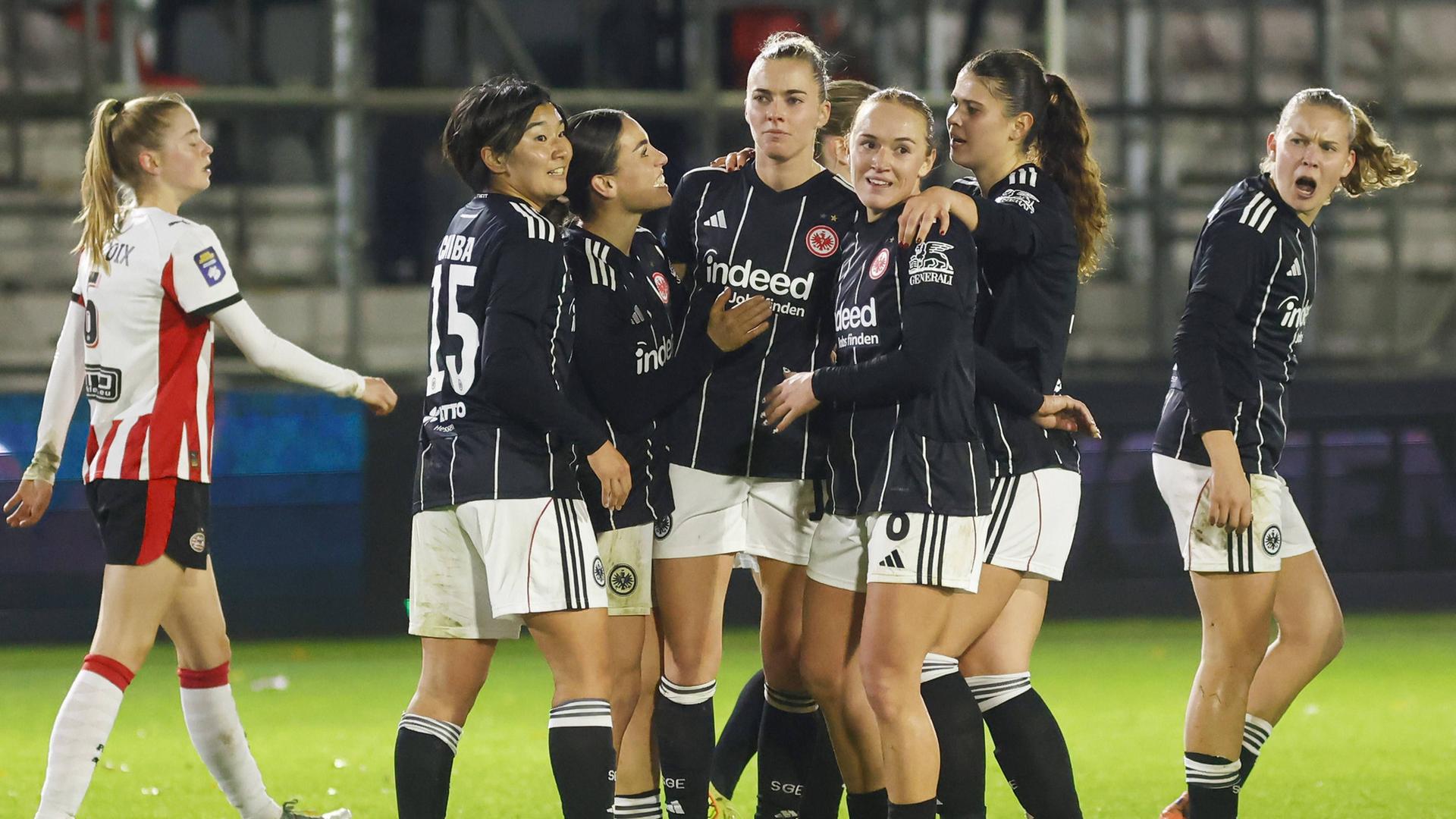 Wiedersehen für Eintracht Frankfurt Frauen im Europa Cup gegen Eindhoven