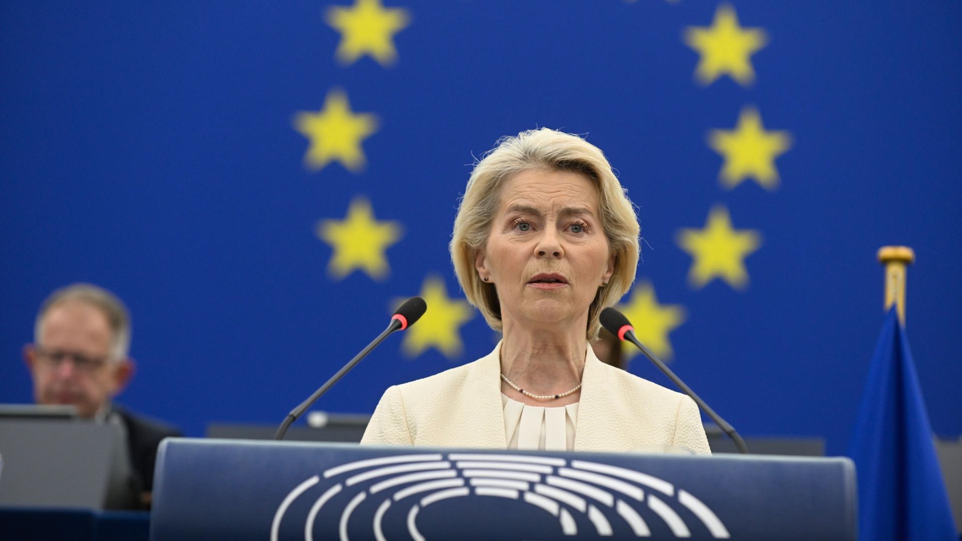 Von der Leyen zur Lage der Union: Neuer Krisenmechanismus und mehr Bündnisse