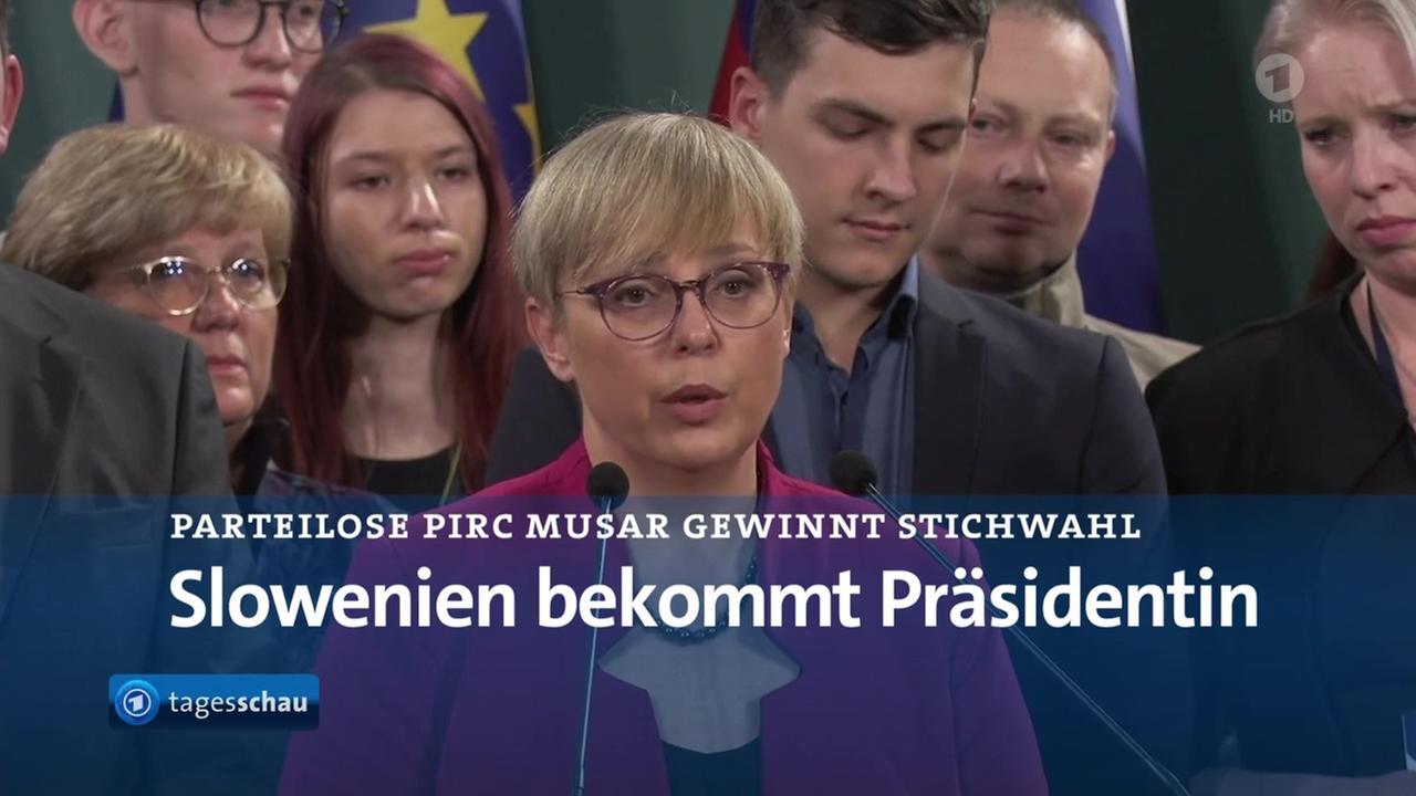 Slowenien bekommt neue Präsidentin tagesschau.de