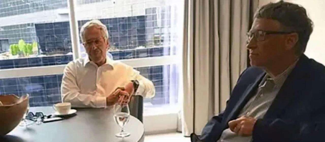 Jeffrey Epstein und Bill Gates
