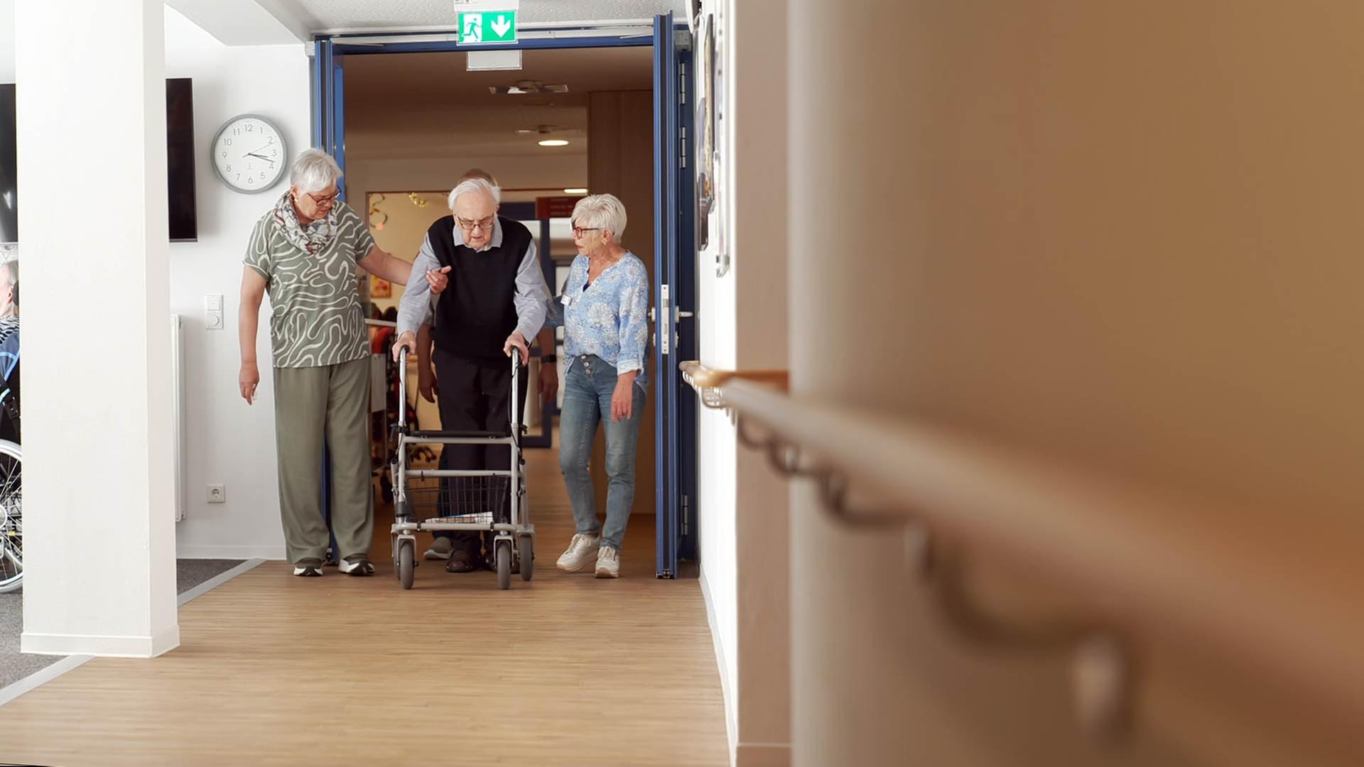 Caritas-Altenzentrums St. Josefshaus im hessischen Elz, in der Nähe von Limburg. | hr